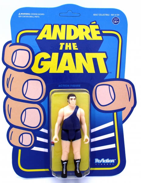 ReAction Figures André the Giant Actionfigur im Wrestling Singlet von Super7